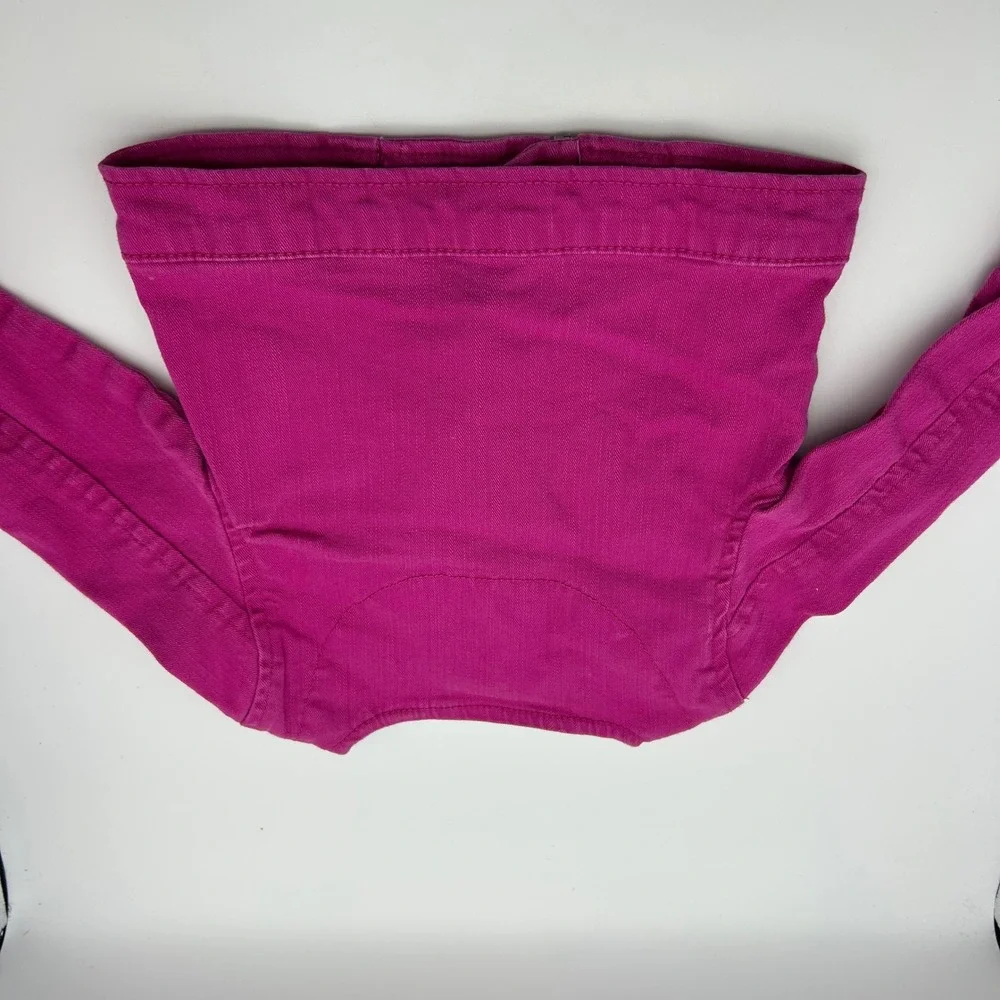 Crazy 8 Pink Moto Jacket & Calvin Klein Purple Velour Hoodie Bundle 12-18 Months